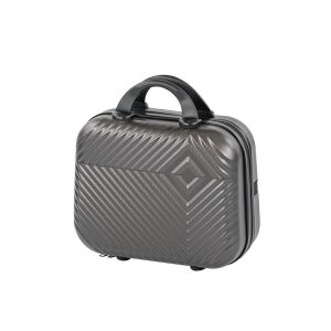 TraveLux Pro Handkoffer mit Hartschalendeckel 28x36x16 cm grau 130685379 - Leziter