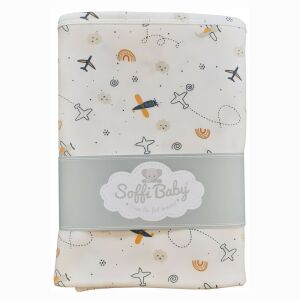 Soffi Baby takaró pamut dupla repülõk 80x100cm 135371199 - Soffi Baby