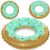 Donut-Schwimmring 91cm 130687811