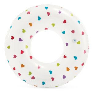 Szíves úszógyűrű 81 cm INTEX 59259
