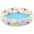 INTEX 122 x 25 cm Aufblasbarer Kinderpool mit buntem Flamingo- und Fruchtmuster