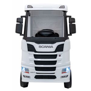 Elölnézet a Scania R-szériás elektromos játék kamionról - Ramiz