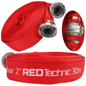 Feuerwehrschlauch mit Schnellkupplung 2" 30M 8 BAR RTWS0068 130713723 - Nawadnianie