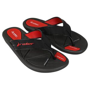 Rider R Line Plus II férfi papucs - fekete/piros 130715168 - Férfi papucs