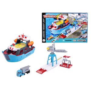 Majorette Creatix Statie Portuara Maersk 130726697 - Autópálya & Parkolóház