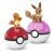 MEGA Pokémon Építőszett - Charmander és Eevee, 40 darab 130728541