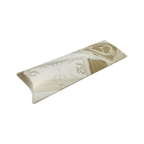 Papierowa torba prezentowa na zegarki, wzór zegarka