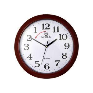 Ceas de perete Merion Reverse Burgundy, mecanism quartz - Ceasuri perete