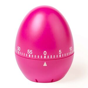 Розов кухненски таймер във формата на яйце, механичен - Кухненски таймер
