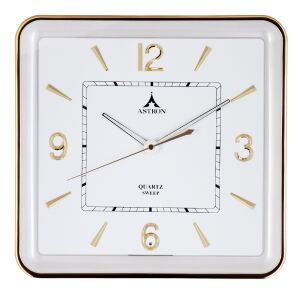 Ceas de perete Astron Bicolor Quartz cu mișcare Sweep - Ceasuri perete