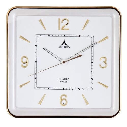 Zegar ścienny Astron Bicolor Quartz z mechanizmem Sweep
