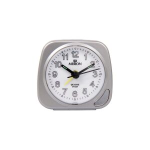 Merion silberner Quarzwecker - Wecker