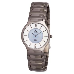 ASTRON 5473-2 férfi karóra, szürke színű titánium tok, titánium csat, arab számos számlap, keményített ásványüveg, quartz szerkezet, cseppmentes vízállóság 130734602 - Astron