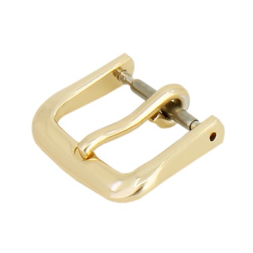 Óraszíj zár, 12mm, arany színű, bl5 / db 130734990 - Óra alkatrész