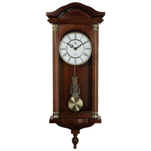 Merion ingás fa falióra,quartz,1/1 ütős (4 pozíciós), westminster dallam,dió színű 130738295 - MERION