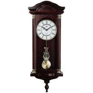 Merion ingás fa falióra,quartz,1/1 ütős (4 pozíciós), westminster dallam,mahagóni színű 130738294 - MERION