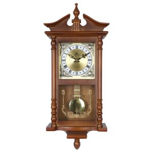 Merion ingás fa falióra,quartz,1/1 ütős, westminster dallam,tölgy színű 130738296 - MERION