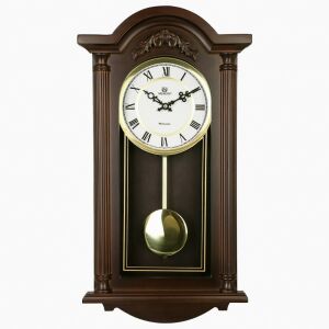 Merion ingás dió színű fa falióra 130738306 - MERION