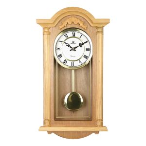 Merion ingás natúr színű fa falióra 130738308 - MERION