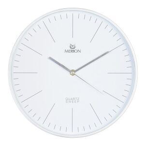 Merion falióra, quartz, ezüst színű keret, fehér számlap, sweep 130738322 - MERION