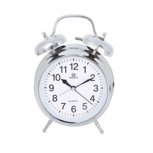 Merion fém ébresztőóra, quartz, ezüst színű tok 130738331 - MERION