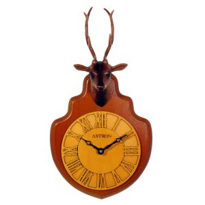 Astron fa falióra, szarvas dísz, natúr szín 130738364 - Astron