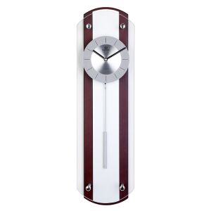 Merion ingás fa falióra, quartz, mahagóni színű 130738382 - MERION