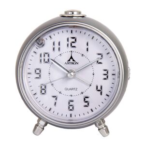 Astron ébresztőóra, quartz, ezüst színű, LED-es számlap 130738392 - Ébresztőóra