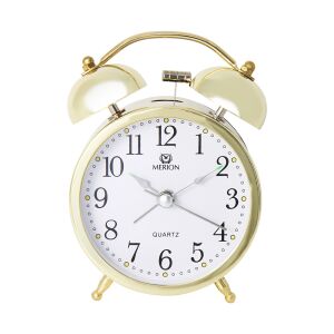 Merion fém ébresztőóra, quartz, arany szín 130738442 - MERION