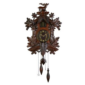 Merion fa kakukkos óra, quartz, dió színű, arab számos számlap 130738476 - MERION