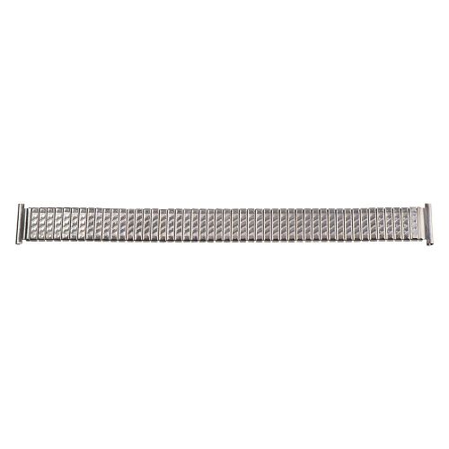 Rugós karóra csat, acél, ezüst színű, 155 mm/16 mm 130738691 - Karóra kiegészítő