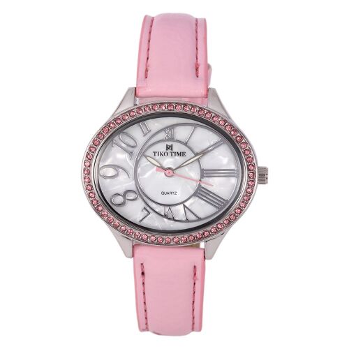 Tiko Time női szíjas karóra, quartz, ezüst színű tok 130738712