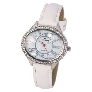 Tiko Time női szíjas karóra, quartz, ezüst színű tok 130738714 - Tiko Time