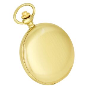 Tiko Time férfi zsebóra, quartz, arany színű fémtok (szálhúzott), arab számos fehér számlap 130738723 - Tiko Time