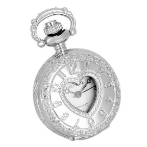 Tiko Time női nyakláncóra, quartz, ezüst színű fémtok (szívecskés), római számos fehér számlap 130738726 - Tiko Time