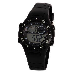 Tiko Time női műanyag karóra, quartz, fekete színű tok és csat, LCD számlap 130738738 - Tiko Time