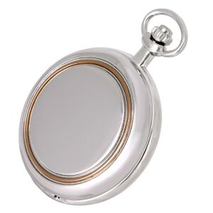 Tiko Time zsebóra, quartz, bicolor (ezüst és rózsaarany) színű tok, fehér/arab számos számlap 130738877 - Tiko Time