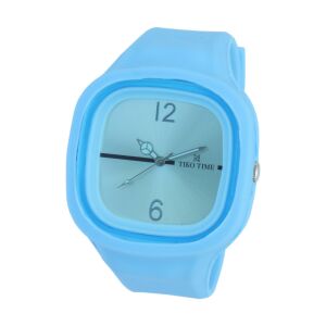 Tiko Time karóra, női, quartz, világoskék színű műanyag tok, világoskék színű műanyag szíj, világoskék színű számlap 130738881 - Tiko Time