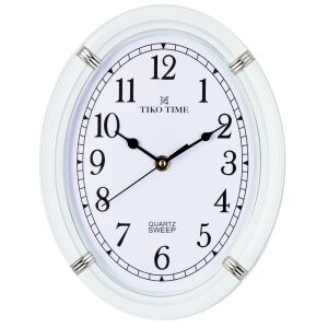 Tiko Time falióra, quartz, fehér színű tok, fehér számlap, sweep 130738966 - Tiko Time