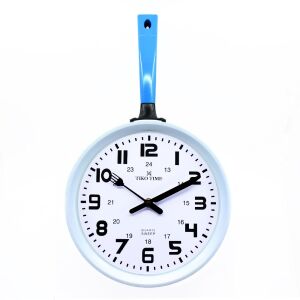 Tiko Time falióra, quartz, kék színű tok, fehér számlap (serpenyő forma) 130738969 - Tiko Time