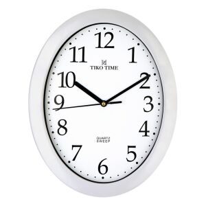 Tiko Time falióra, quartz, fehér színű tok, fehér számlap, sweep 130739009 - Tiko Time