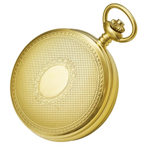 Astron férfi zsebóra, mechanikus, arany színű tok, római számos fehér számlap 130739278