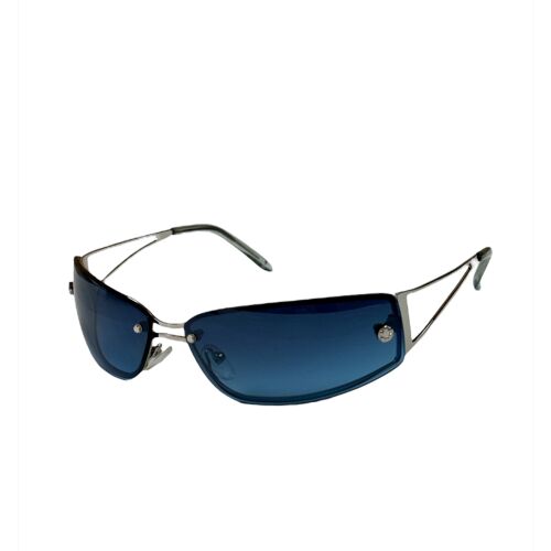 Divatos napszemüveg, Fém, Unisex, UV 400 Protection, kék lencse 