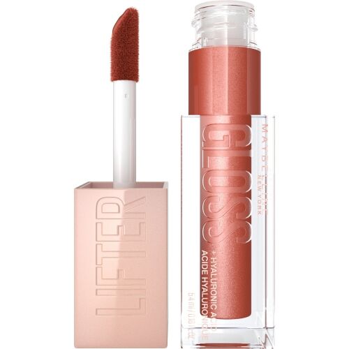 Maybelline Lifter Gloss 009 Topaz, nawilżający błyszczyk do ust z kwasem hialuronowym