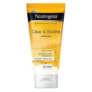 Neutrogena Clear  amp; Soothe Arckrém Kurkumával, 75ml