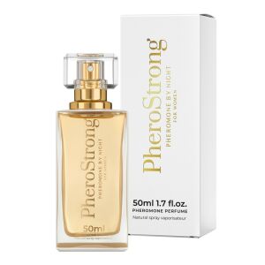PheroStrong By Night parfum cu feromoni pentru femei, sticlă de 50ml și cutie - Frumusețe și sănătate