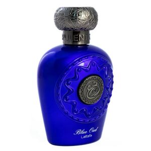 Lattafa Kék Oud Eau de Parfum 100ml, blaue Parfümflasche - Lattafa Parfüm für Männer