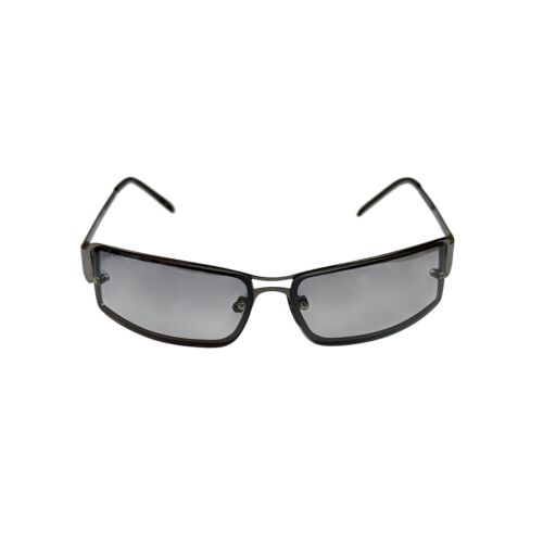 Uniszex divatos napszemüveg, fém keret, szürke átlátszó lencsék 130745609