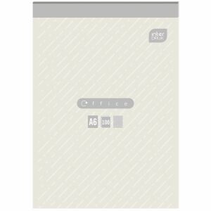 Notatnik Interdruk A6 w kratkę - 100 stron - Notatnik i notes