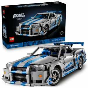LEGO® Technic 2 Бързи 2 Яростни Nissan Skyline GT-R (R34) кола 42210 139488190 - LEGO Technic